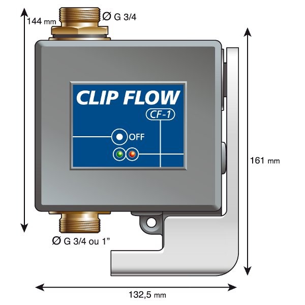 Clip flow disjoncteur à eau