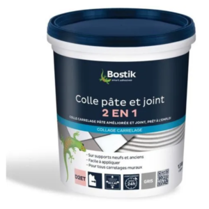 Colle pâte et joint 2 en 1 Bostik