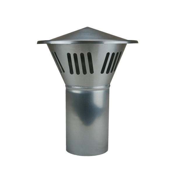 Chapeau de ventilation statique en zinc